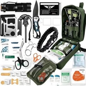 Professional Survival & Outdoor Gear Set Comes with fire starters
