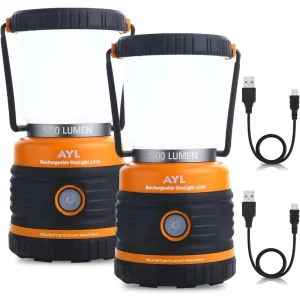 2-Pack LED Camping Lights